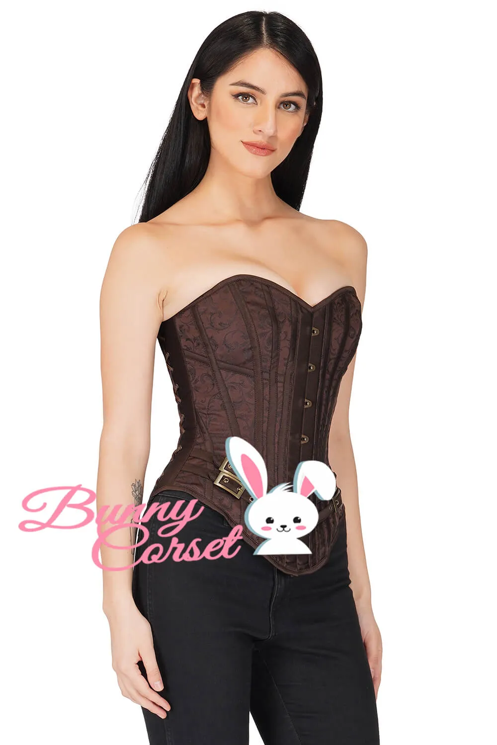 Dinah Brown Overbust Corset