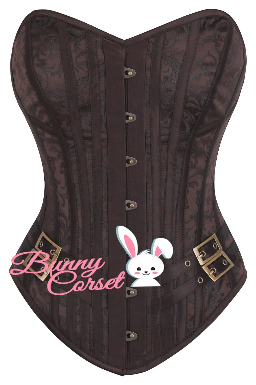 Dinah Brown Overbust Corset