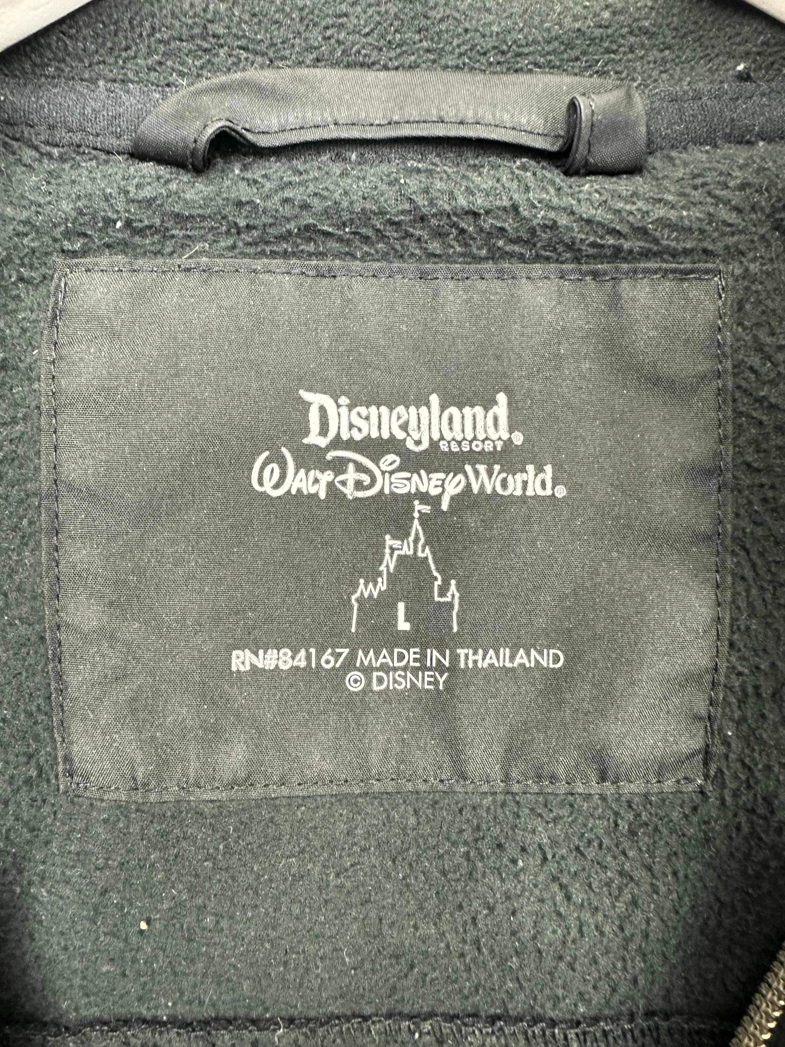 DISNEY "MICKEY MOUSE" PATCH ZIP UP - (L)