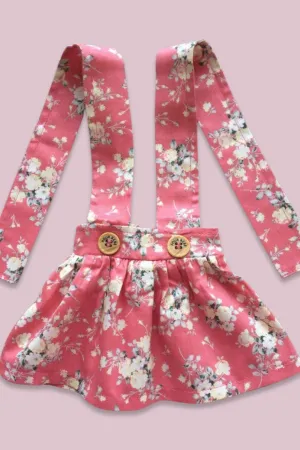 Doll Suspender Skirt - Brittany In Coral