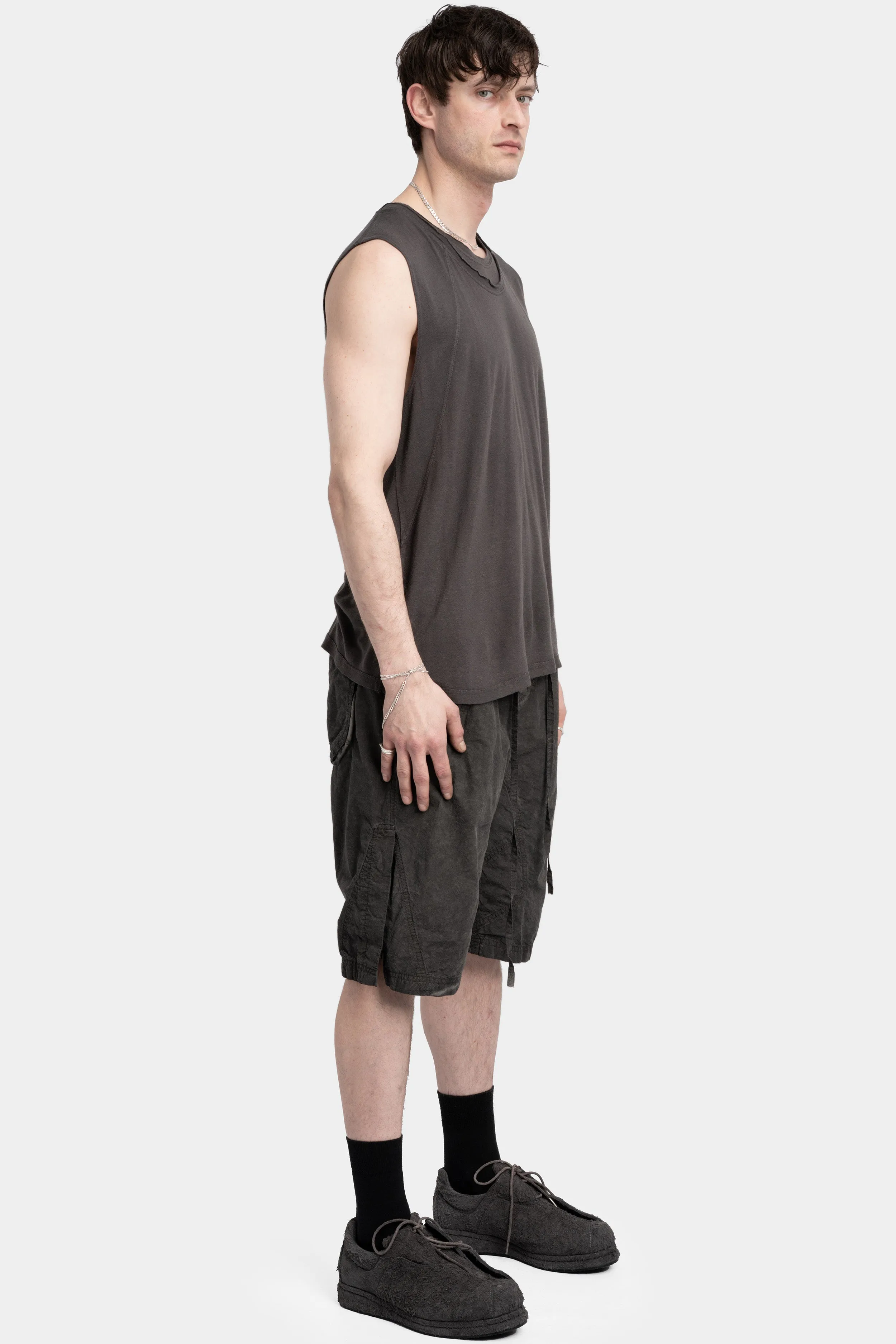 Double neck tank, Shadow grey