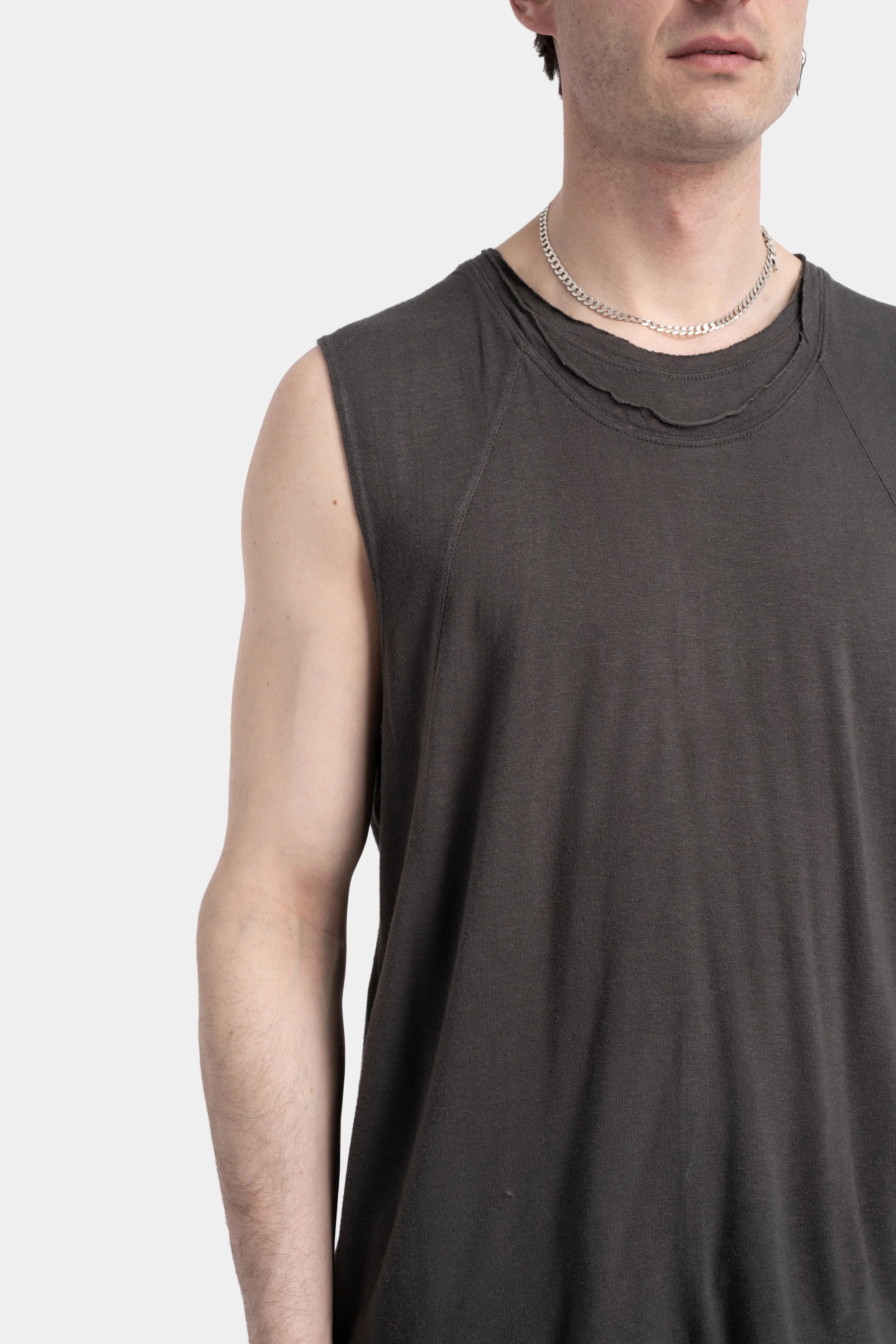 Double neck tank, Shadow grey