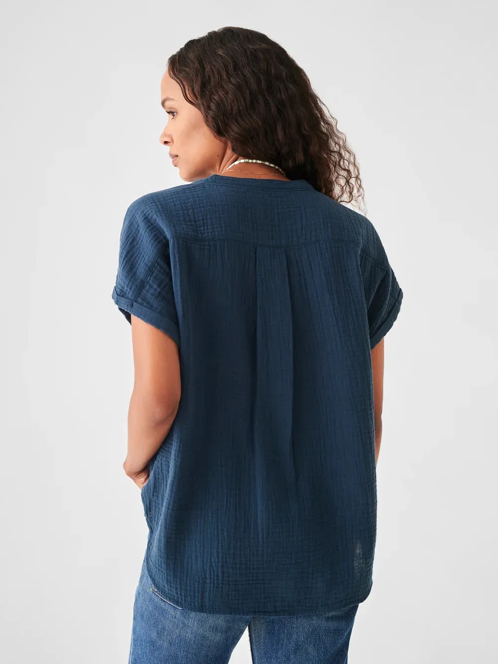 Dream Cotton Gauze Desmond Top