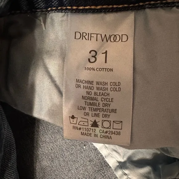 Driftwood Sara Denim Skirt - NWT - Size 31