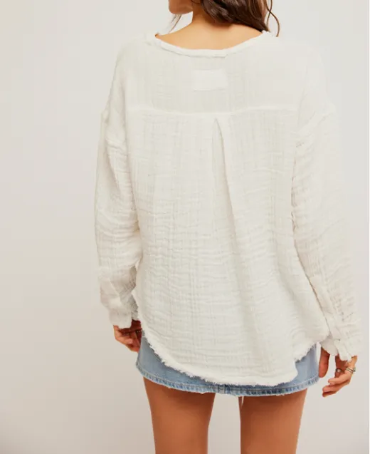 Easy Sunday Top Optic White
