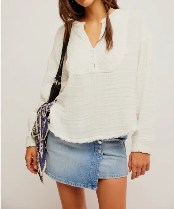 Easy Sunday Top Optic White