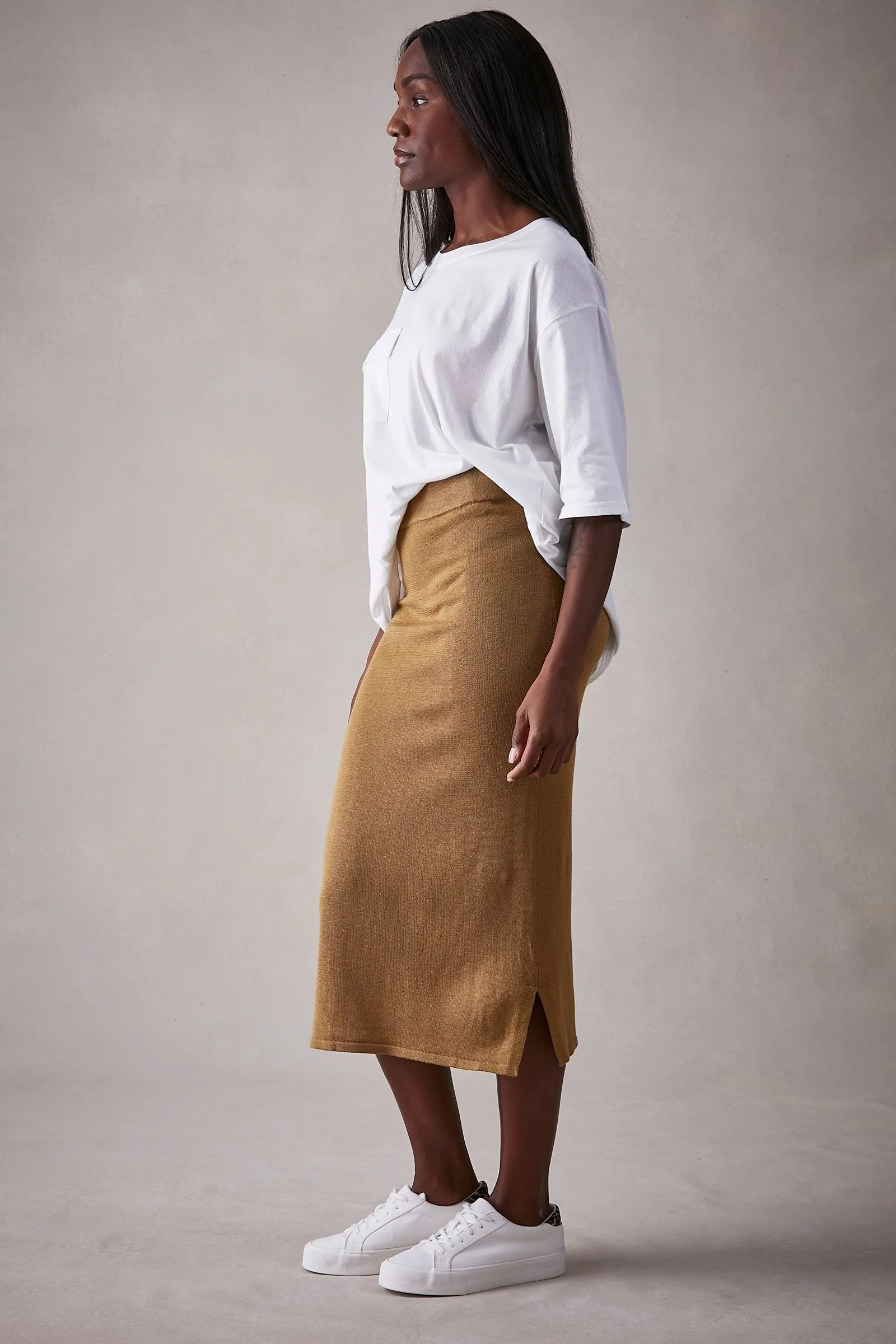 Eb&Ive Astor Knit Skirt