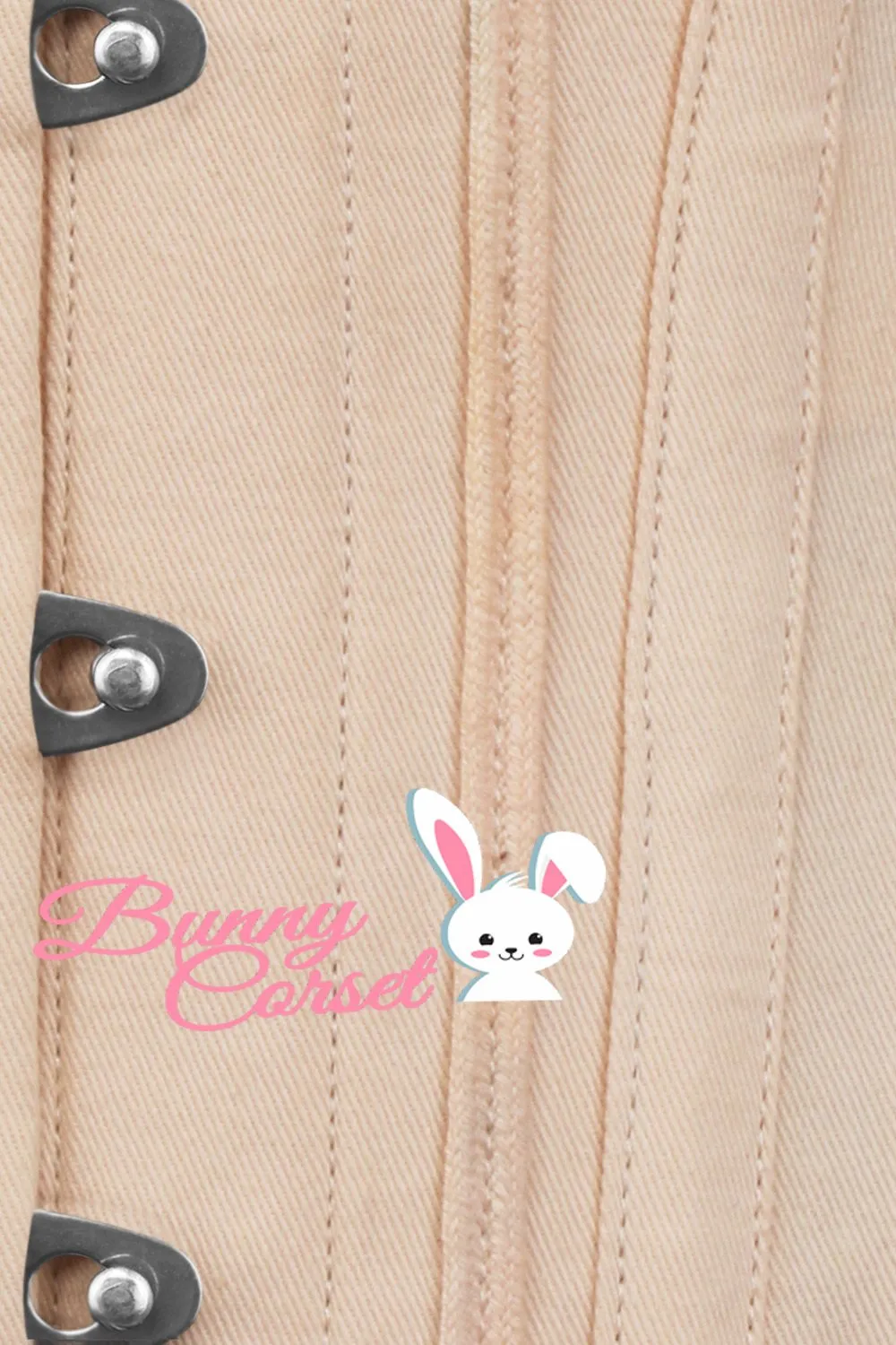 Eilis Overbust Single Layer Corset In Cotton