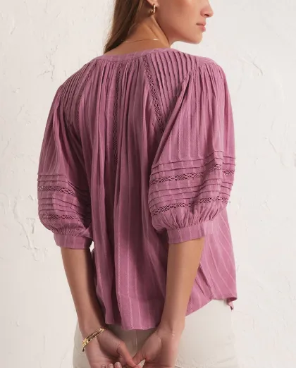 Elliot Lace Inset Top ZT233957