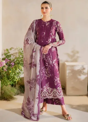 Embroidered Lawn Suit Unstitched 3 Piece IZ24F SFL-04 Splendor - Festive Collection