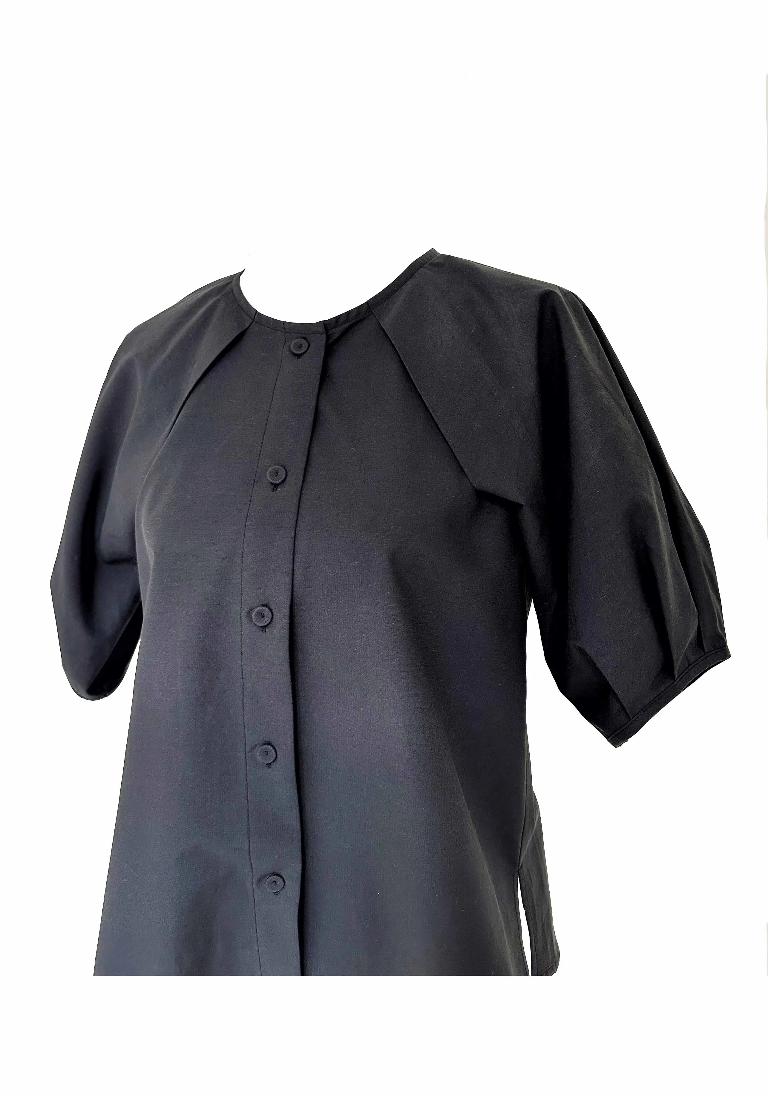 Emily Cape Top, Black