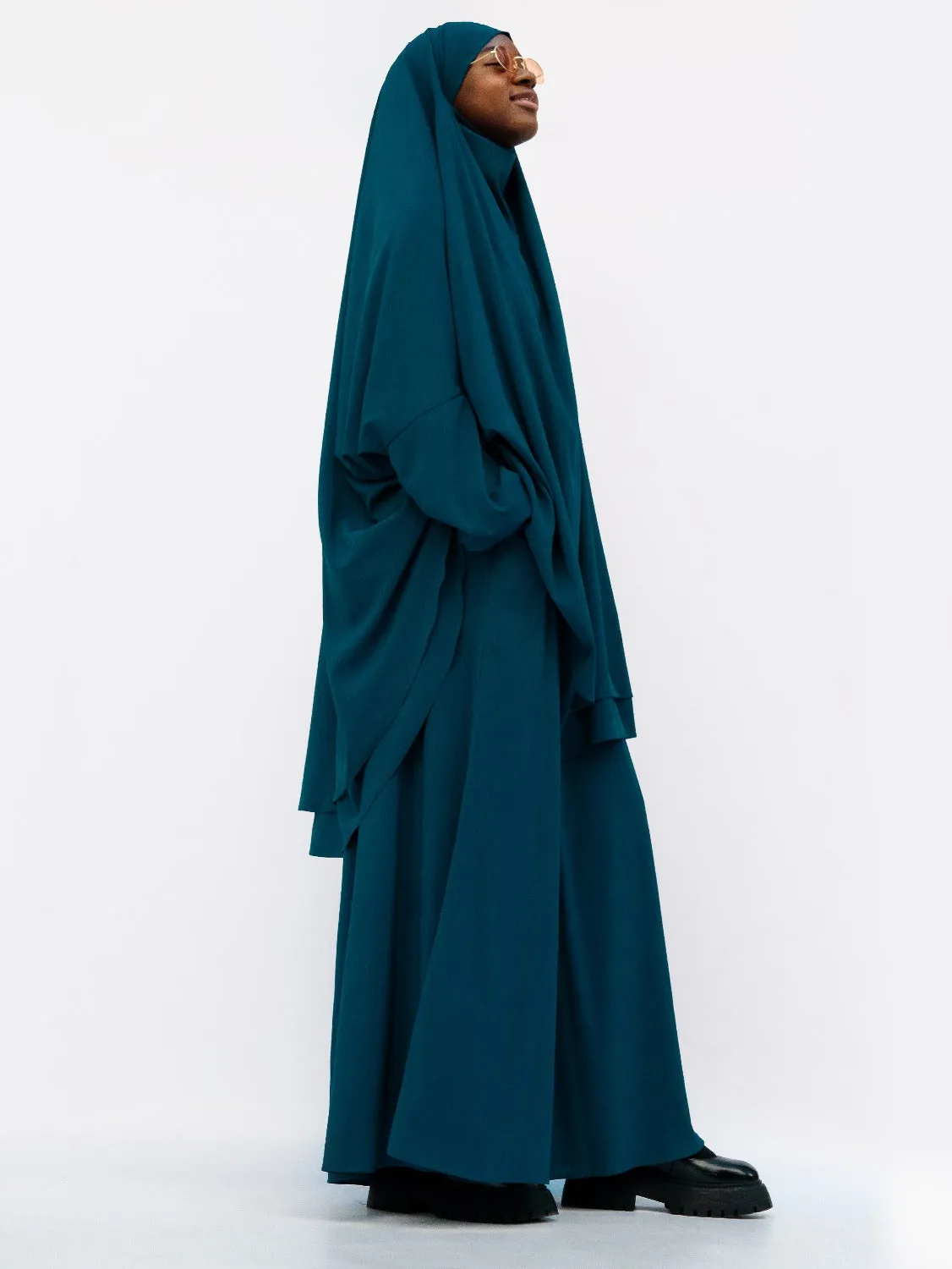 Empress Chiffon Jilbab, Denim