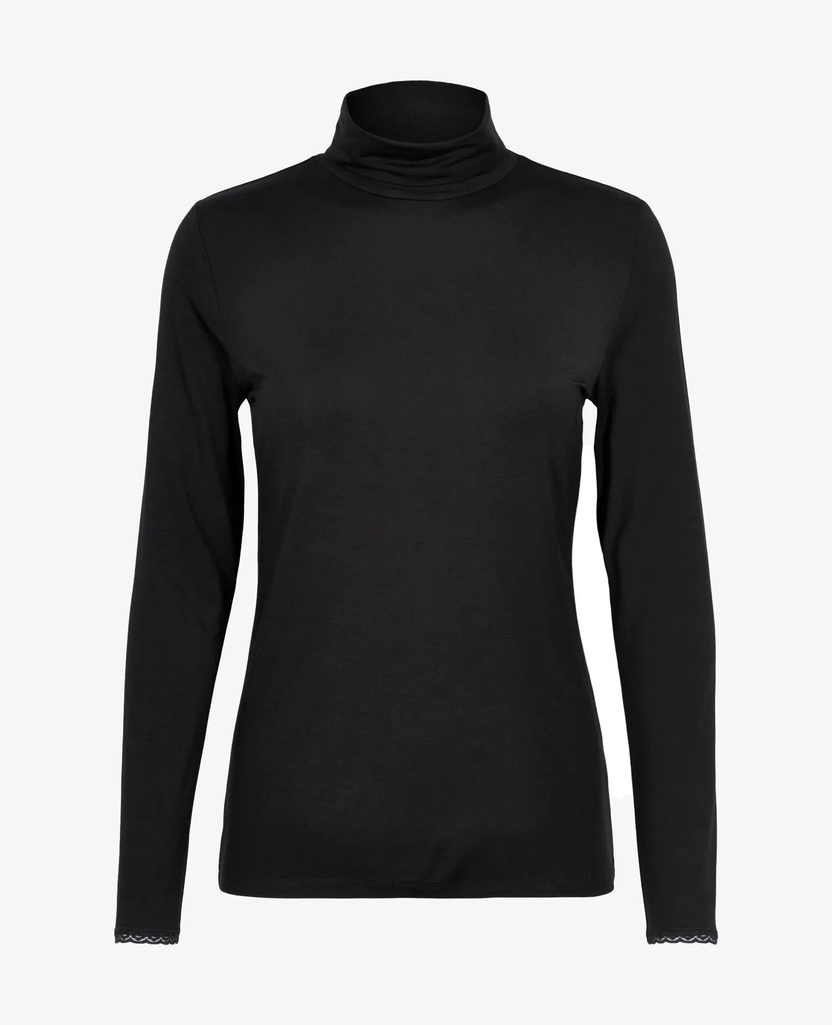 ESSENTIAL LACE JERSEY T-SHIRT