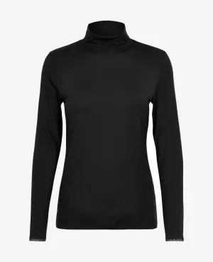 ESSENTIAL LACE JERSEY T-SHIRT