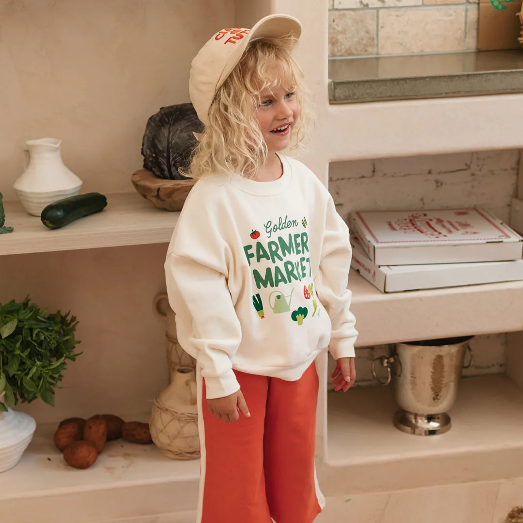 FARMERS MARKET SWEATER | BUTTERCREAM