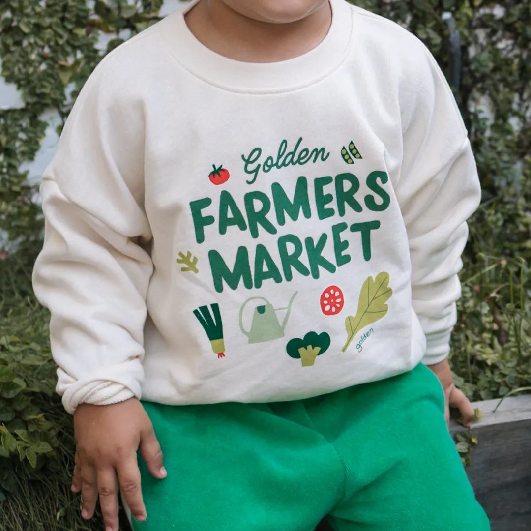 FARMERS MARKET SWEATER | BUTTERCREAM