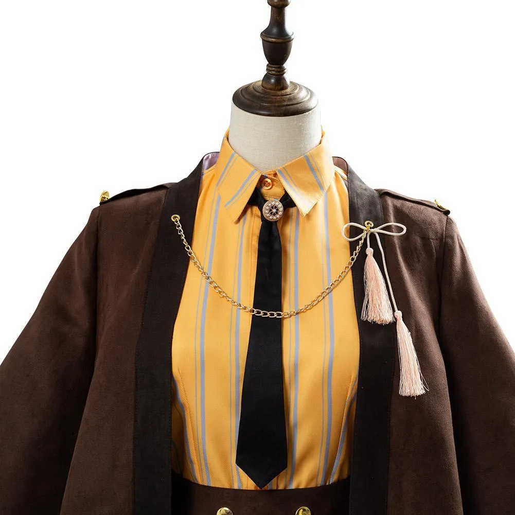 Fate Grand Order Okita Souji Dress Cosplay Costume