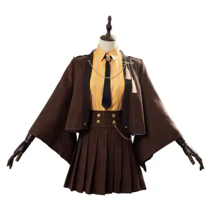 Fate Grand Order Okita Souji Dress Cosplay Costume