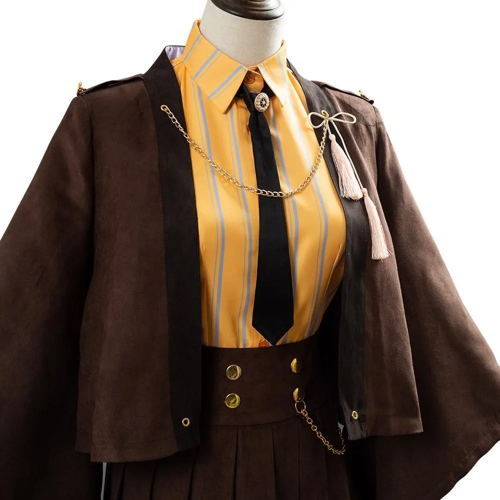 Fate Grand Order Okita Souji Dress Cosplay Costume