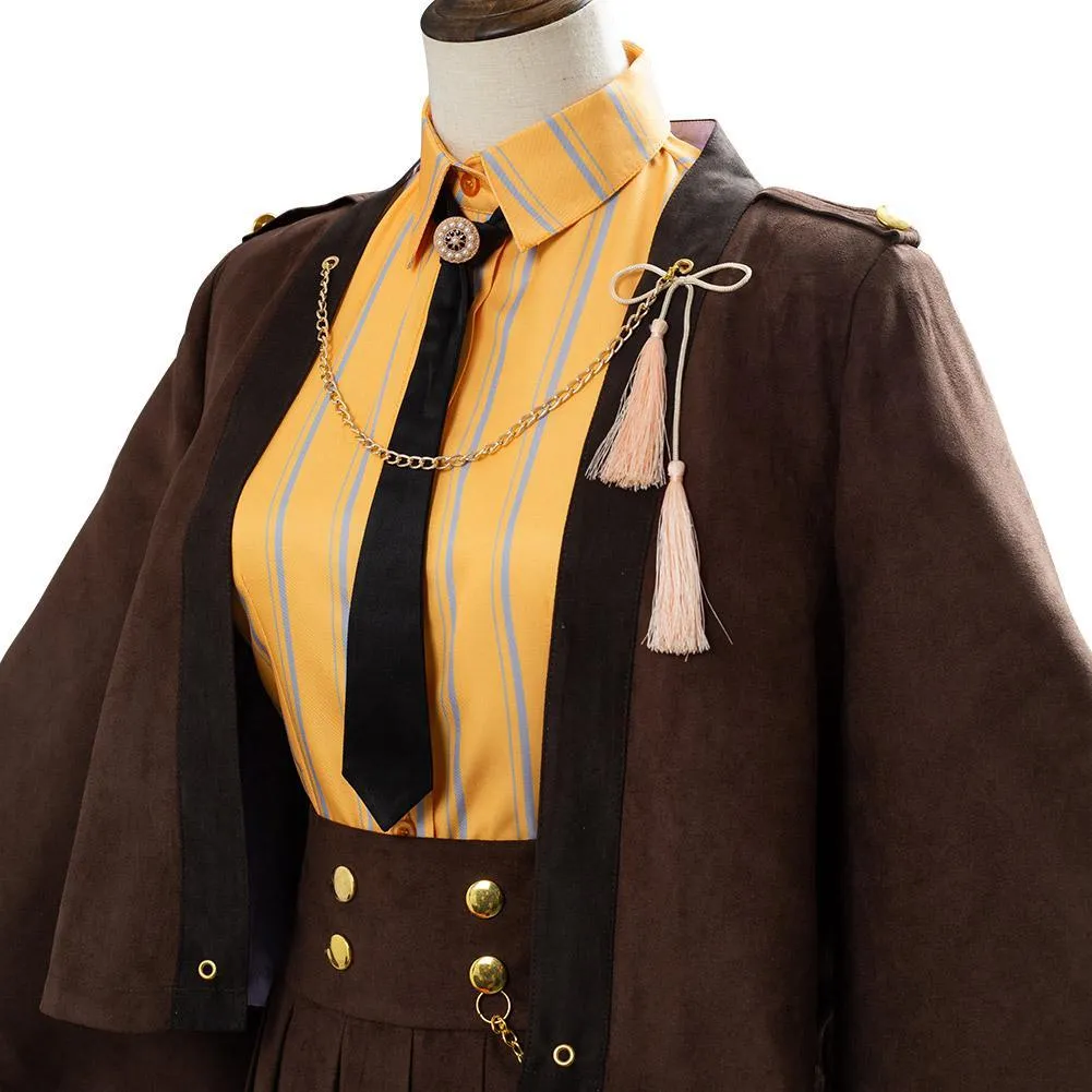 Fate Grand Order Okita Souji Dress Cosplay Costume