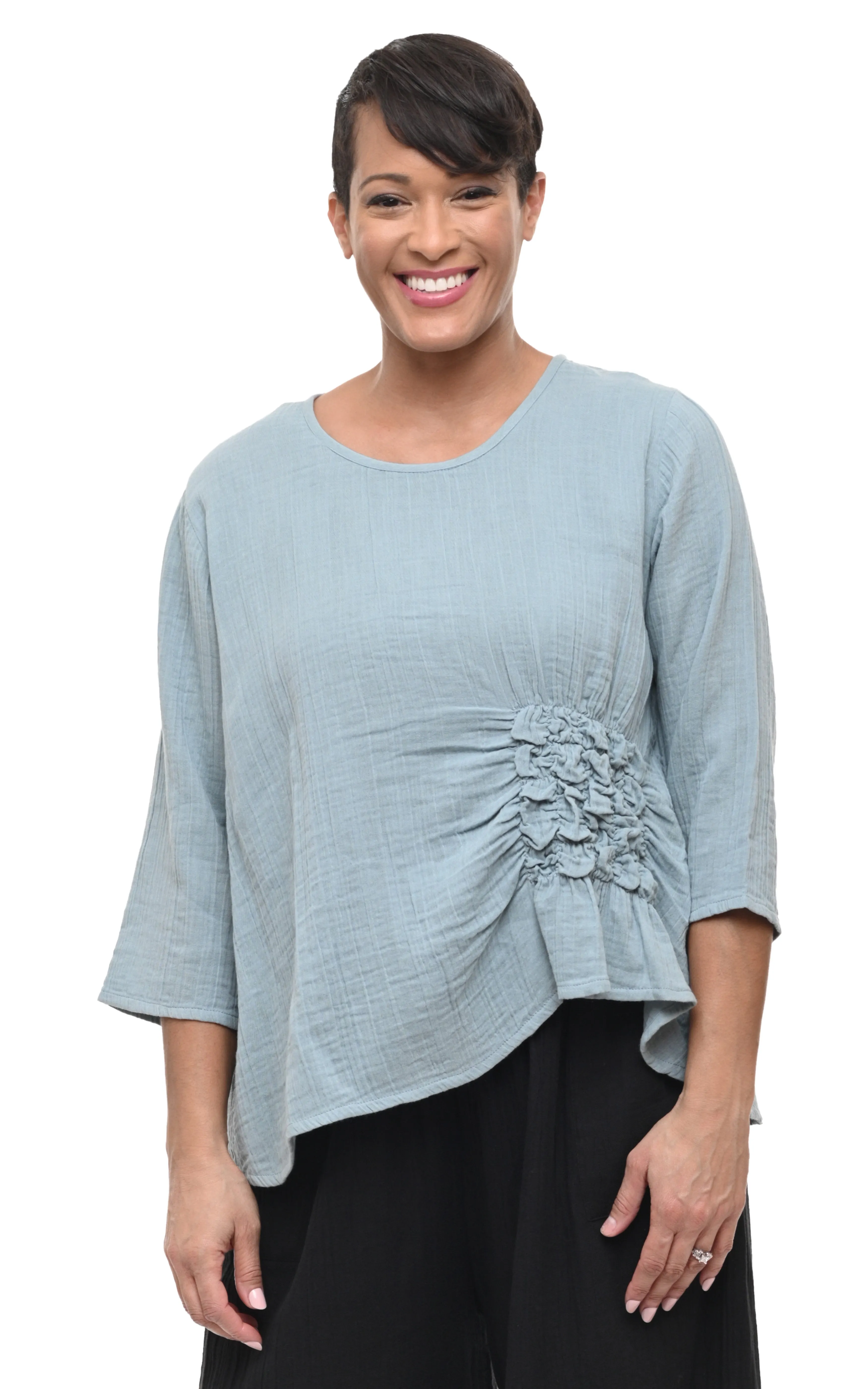 FINAL SALE VCG365 Olga Top in Abyss*