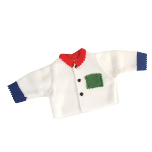Fleece Doll Sweater Mint Green or White