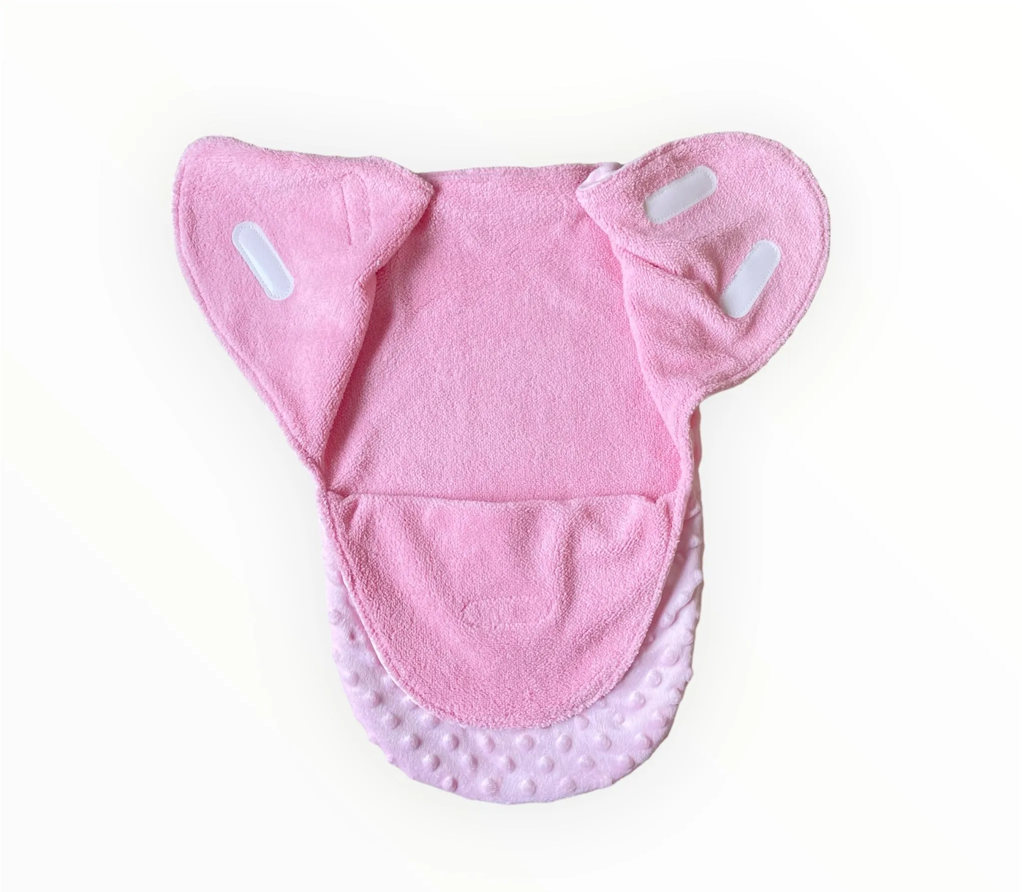 Flopsy Bunny Swaddle Blanket Wrap - Bubble Pink