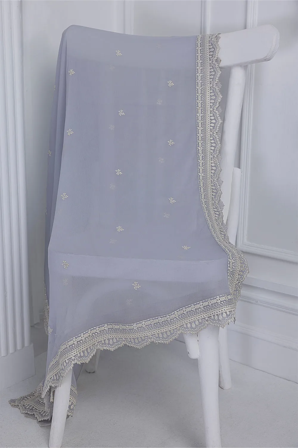 Floral Blooms |  Azure Ensembles Chiffon 3PCS 2023