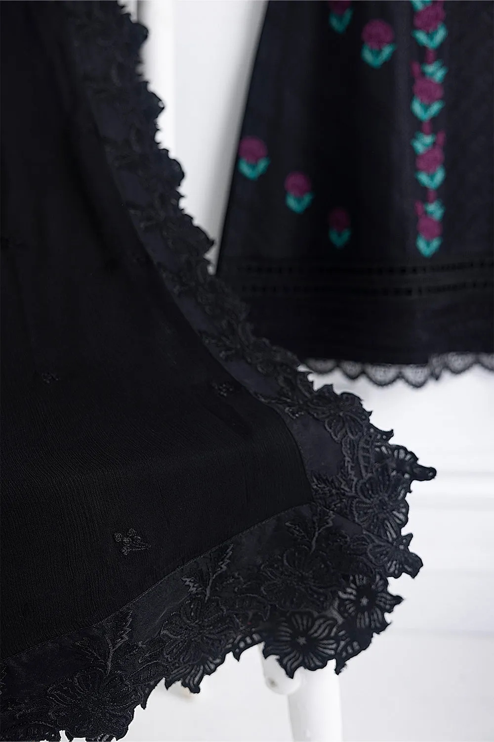 Florid |  Azure Ensembles Chiffon 3PCS 2023