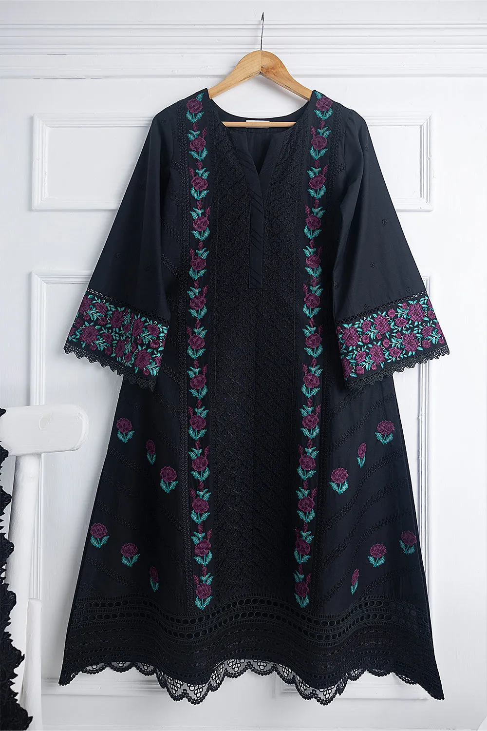 Florid |  Azure Ensembles Chiffon 3PCS 2023