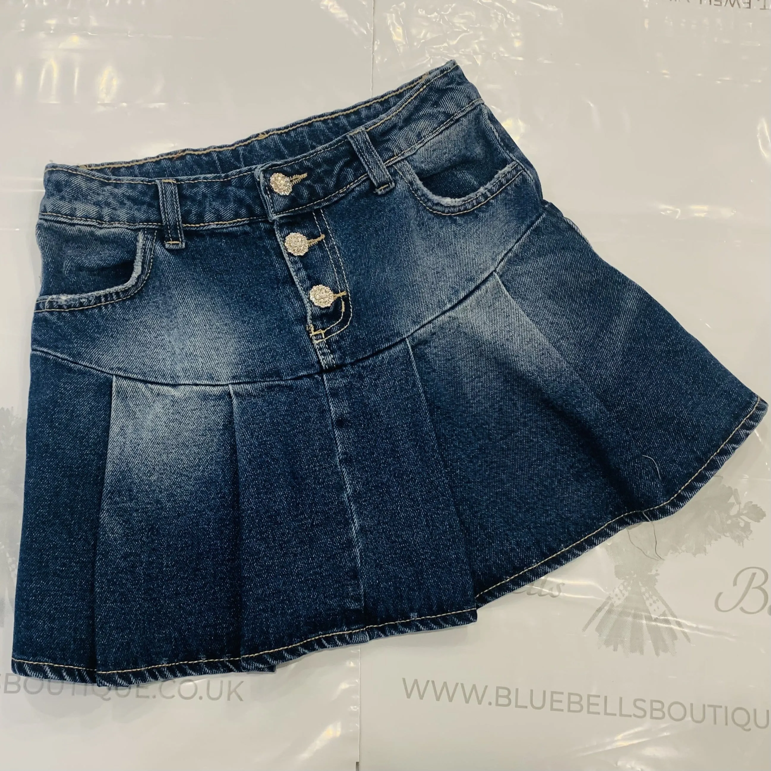 FRACOMINA DENIM SKIRT