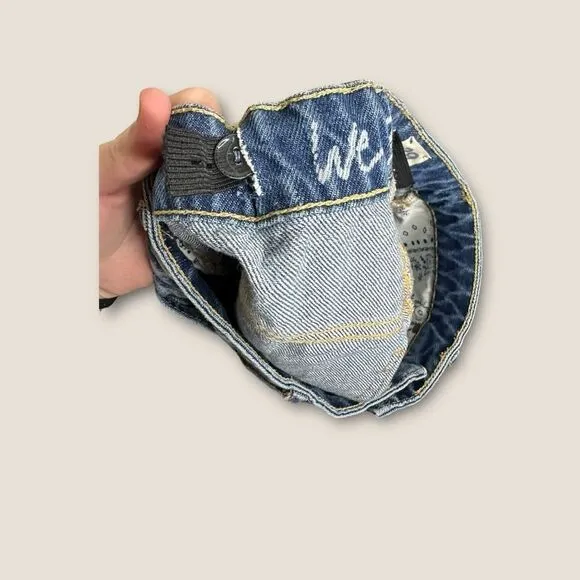 Free People Bailey Denim Mini Skirt Size 29