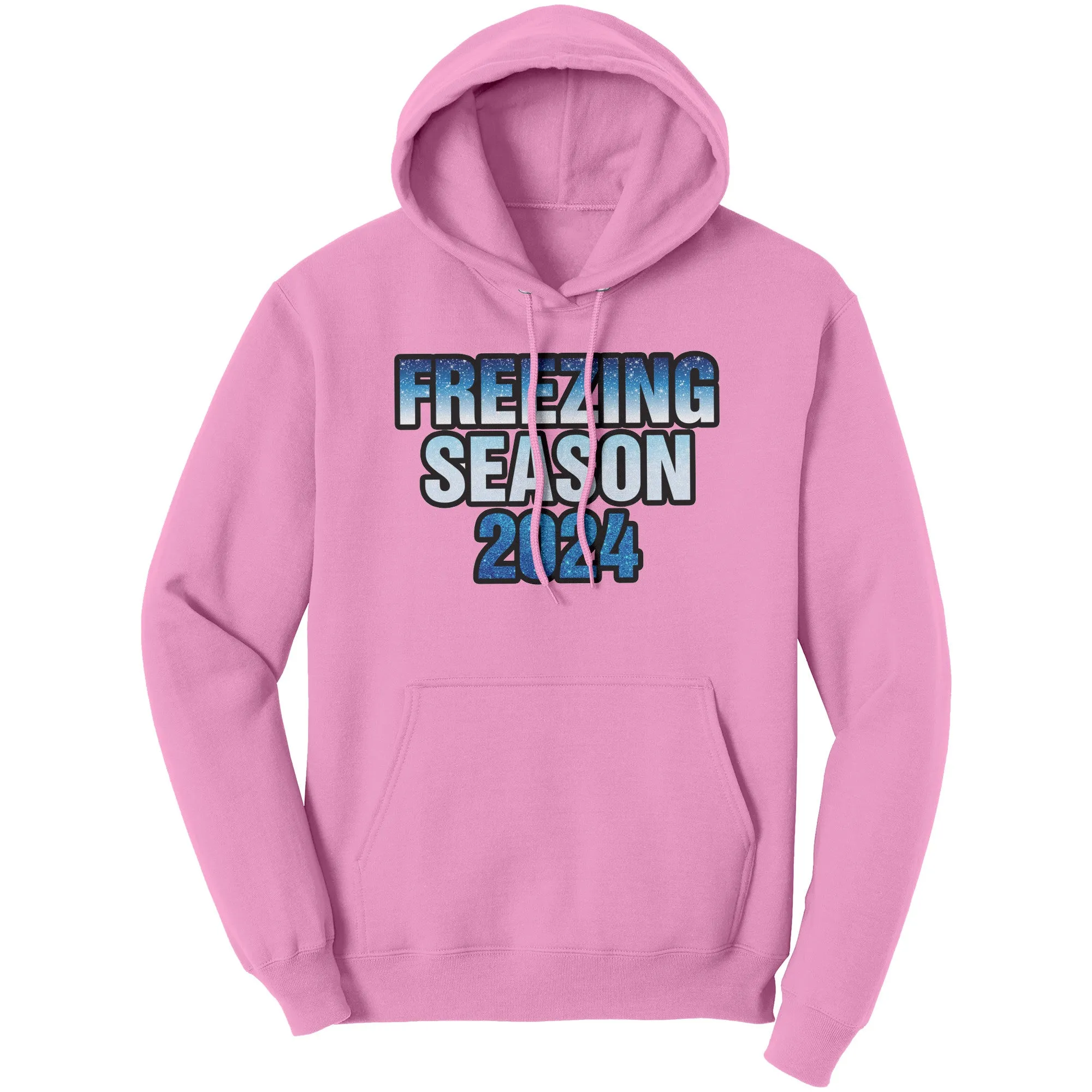 Freezing Season Hoodie, Cute Winter Sweater, Christmas Hoodie, Freezing Season 2024 Hoodie, Christmas Sweater Christmas Gifts Hoodie For Her