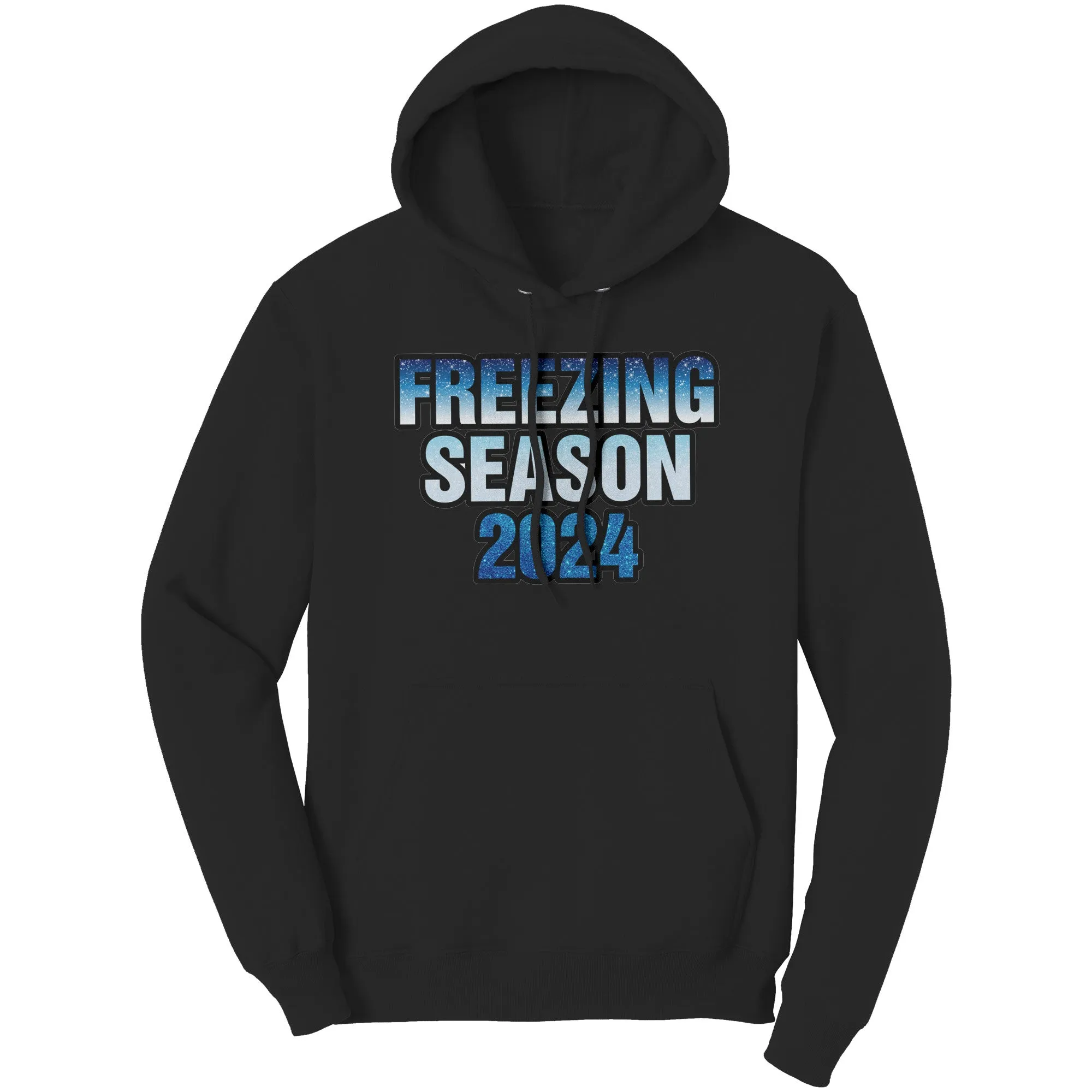 Freezing Season Hoodie, Cute Winter Sweater, Christmas Hoodie, Freezing Season 2024 Hoodie, Christmas Sweater Christmas Gifts Hoodie For Her