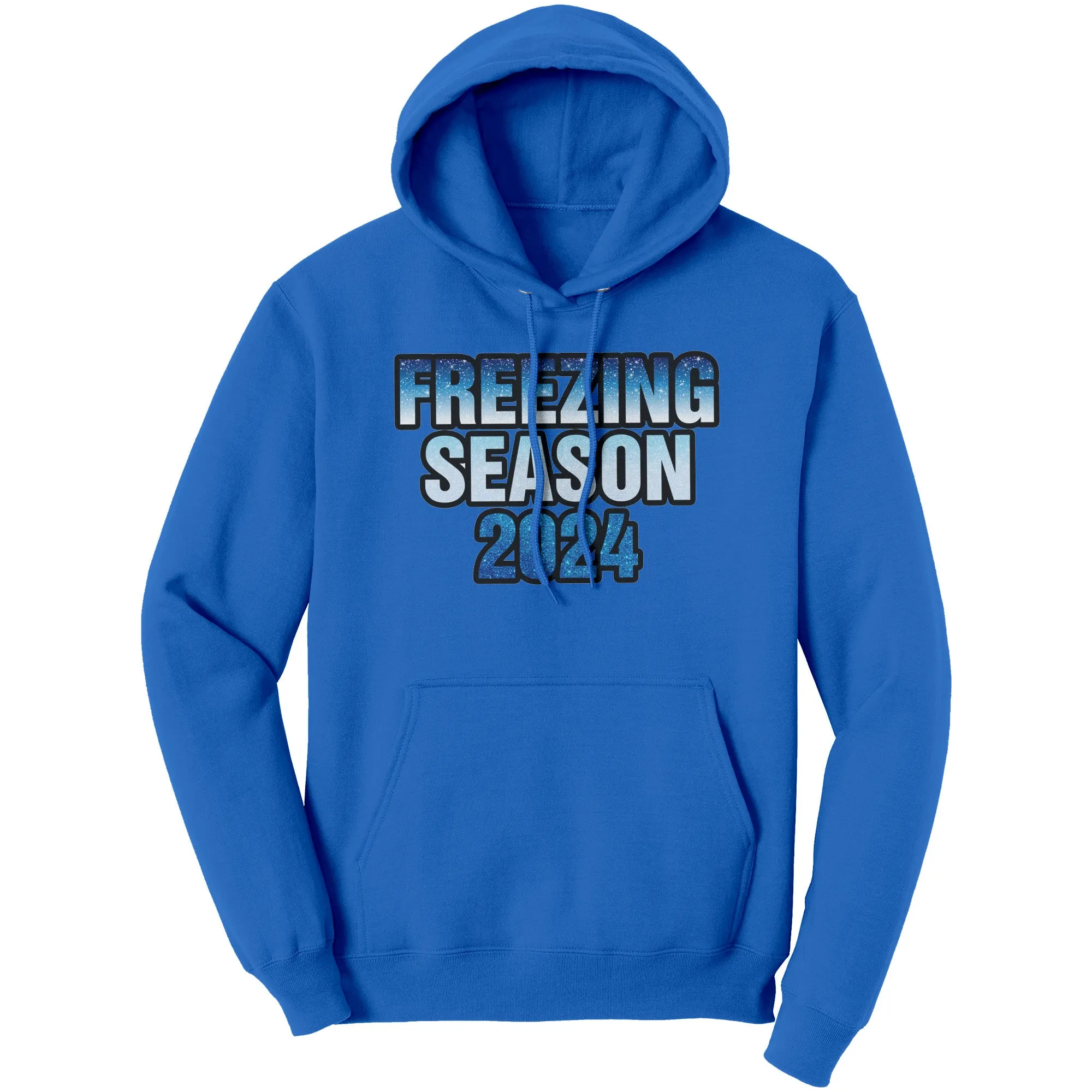 Freezing Season Hoodie, Cute Winter Sweater, Christmas Hoodie, Freezing Season 2024 Hoodie, Christmas Sweater Christmas Gifts Hoodie For Her
