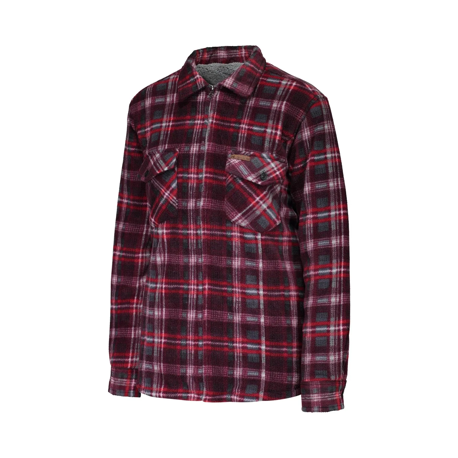 Ganka Women's Shirt Fleece Plush Zipper