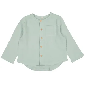 Gaston Top - Mint Gauze