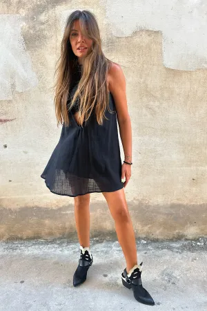GAUZE ULTRA MINI DRESS