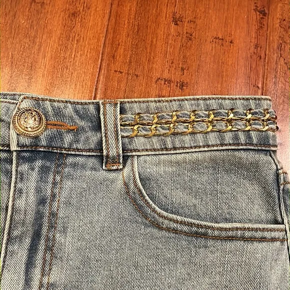 Generation Love Sydnee Denim Skirt - Light Blue Size 27