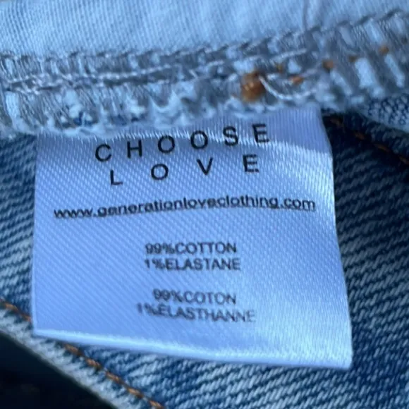 Generation Love Sydnee Denim Skirt - Light Blue Size 27