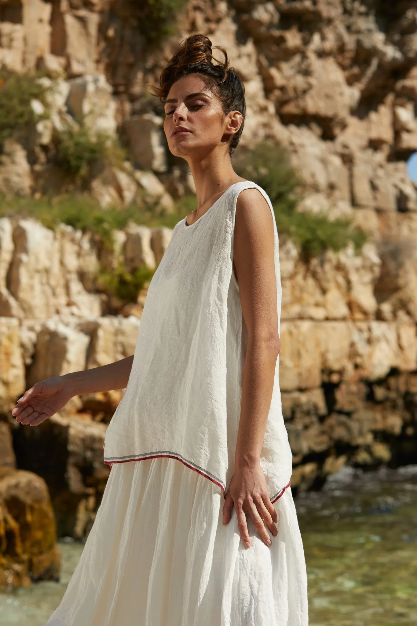 Gia Top - Gauze Linen