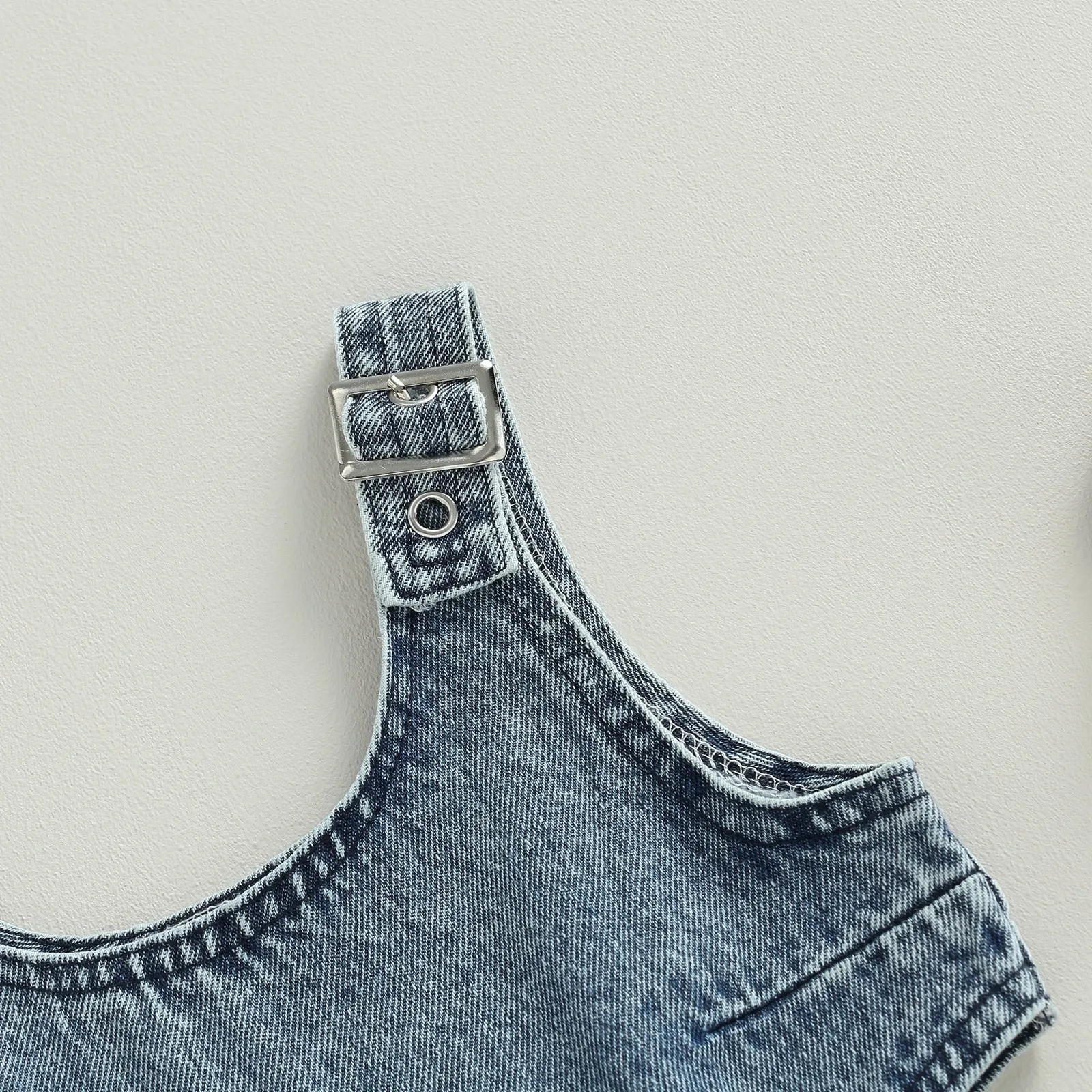 Girl Suspender Jumpsuit Romper