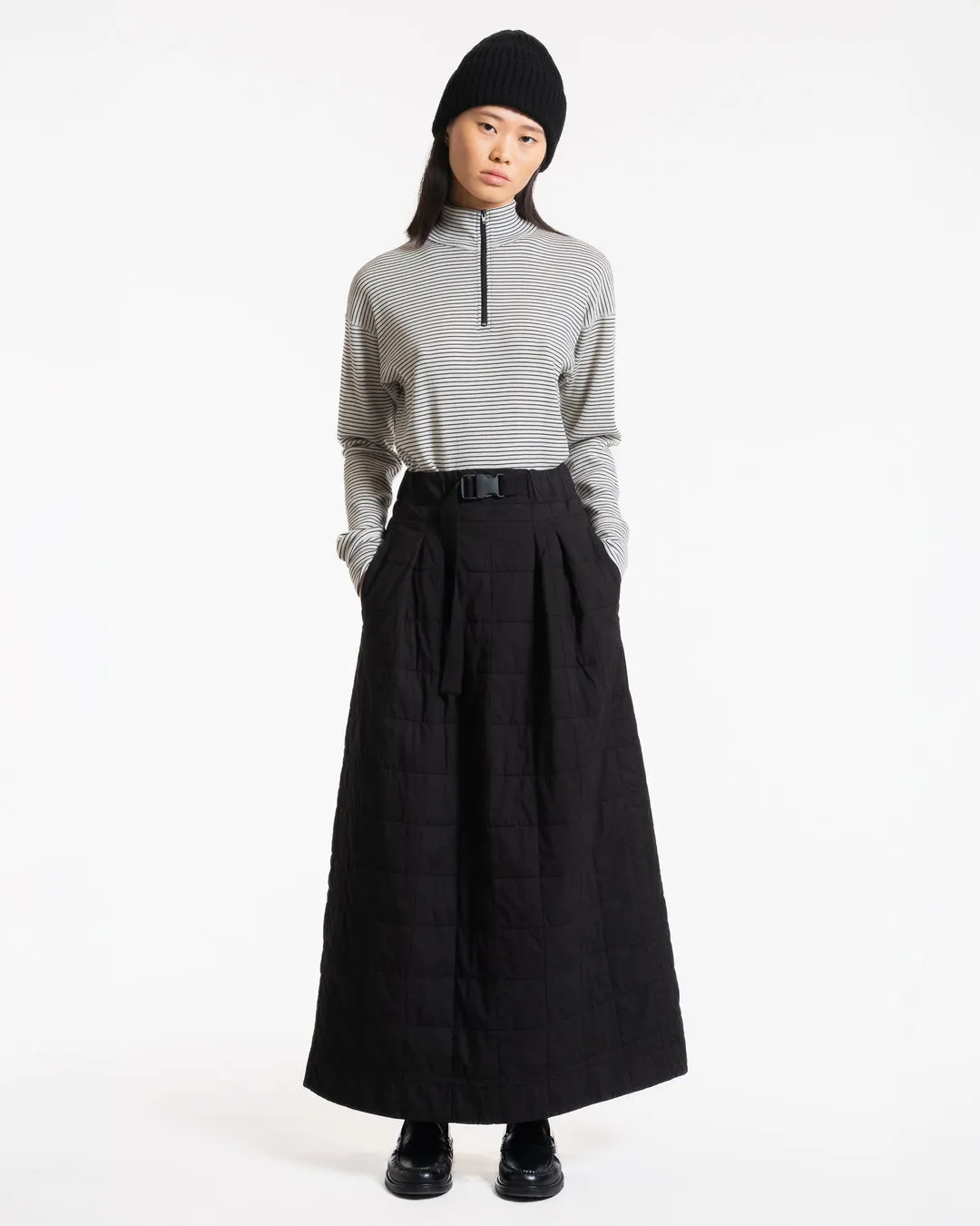 Girls of Dust - Tulip Skirt Cotton Quilt Black
