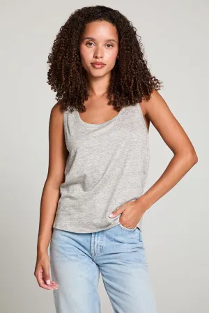 Gloria Heather Grey Tank Top