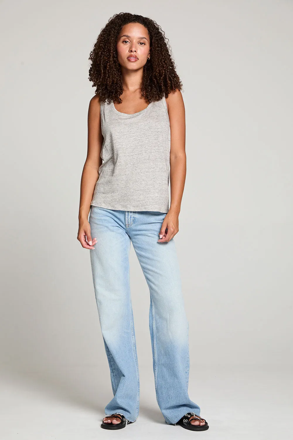 Gloria Heather Grey Tank Top