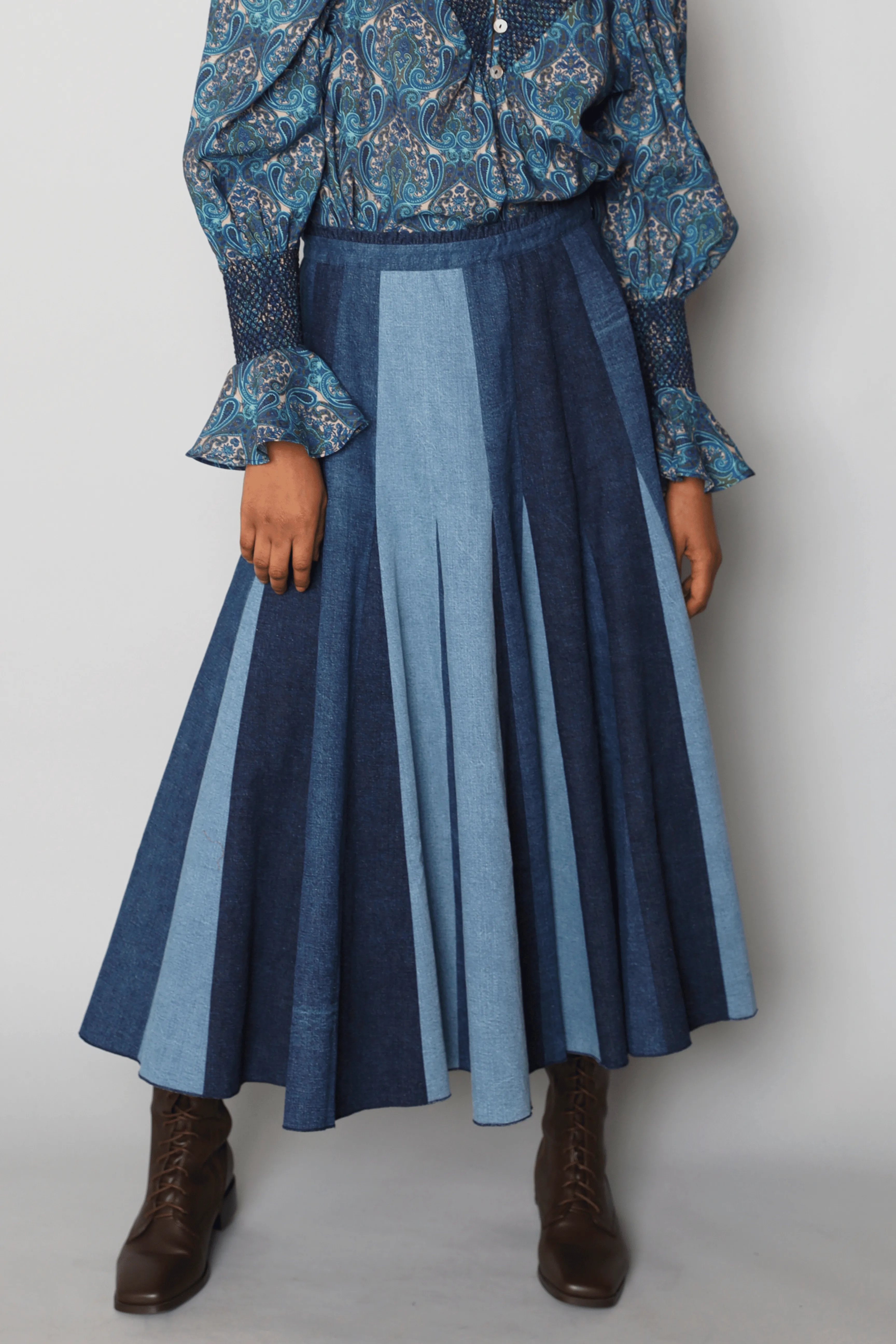 Godet Skirt