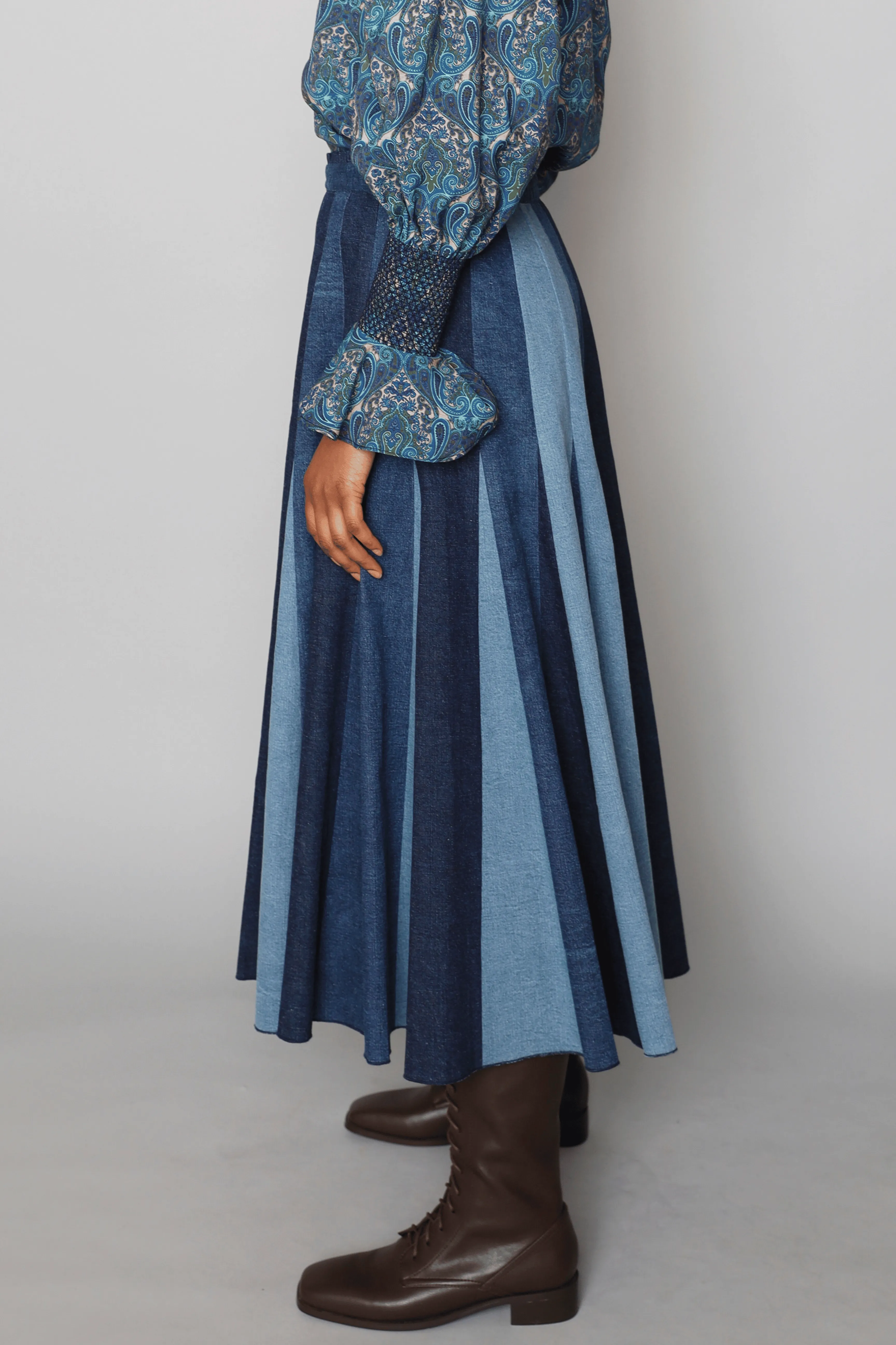 Godet Skirt