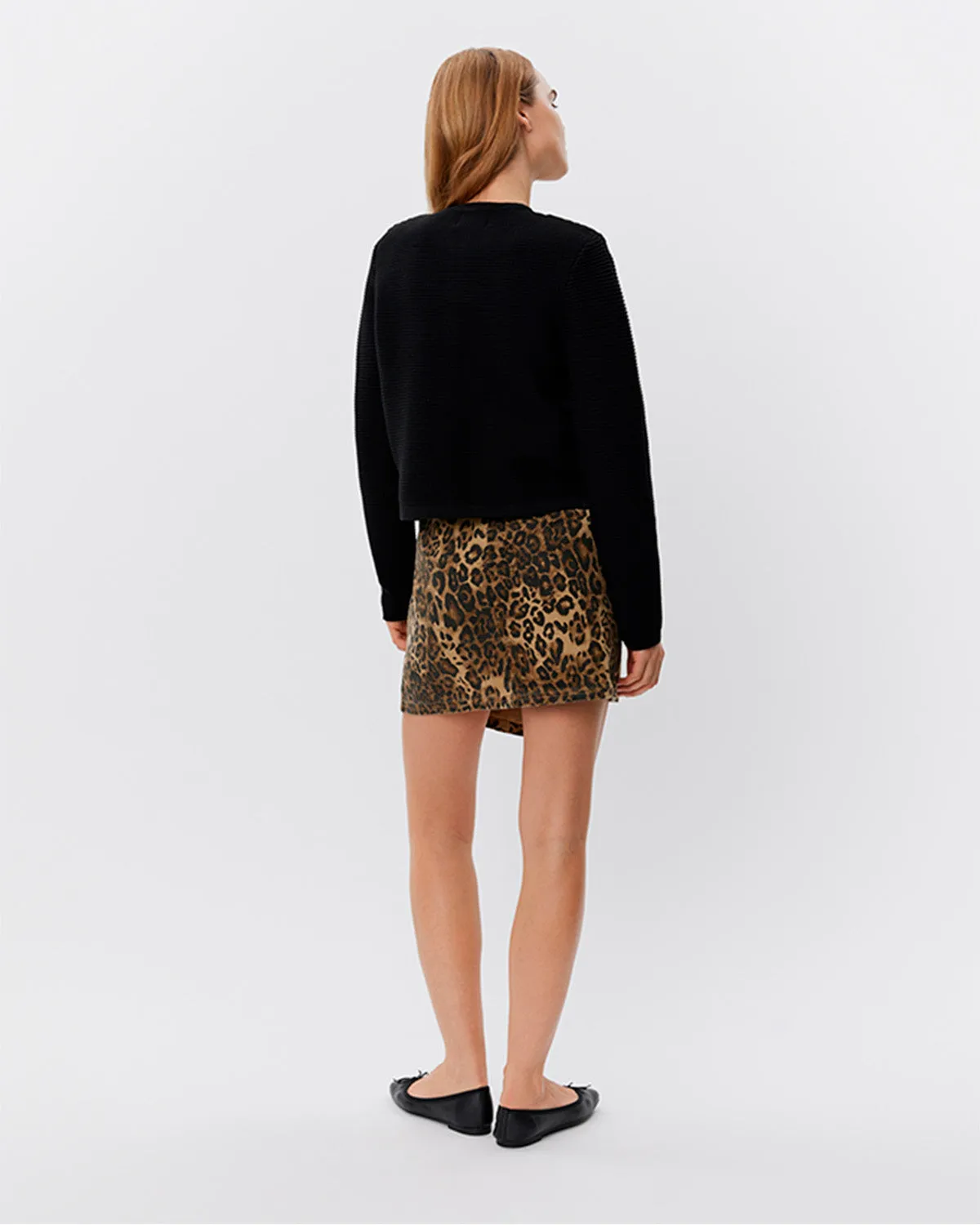 HARLEESW SKIRT - Leopard