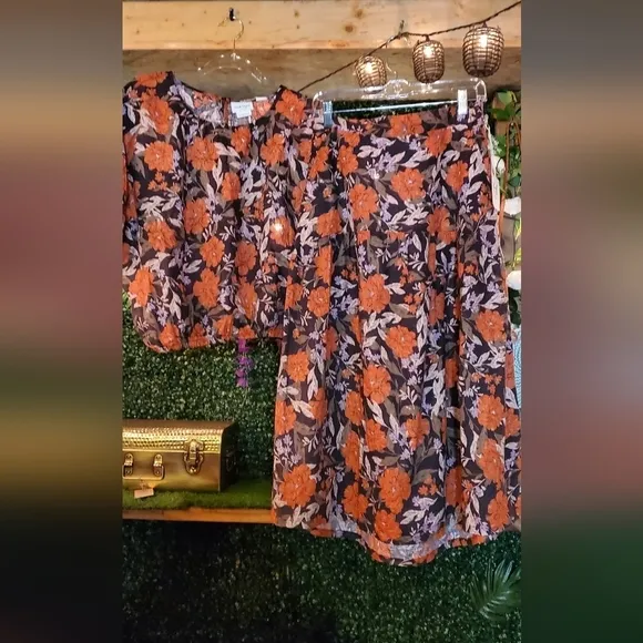 Haute Hippies 2piece Skirt &amp;Top