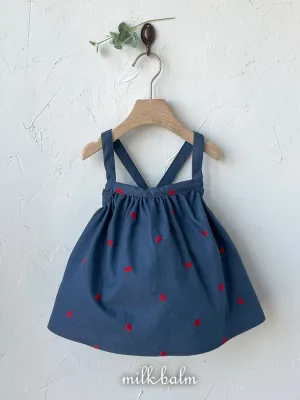 Heart suspender skirt